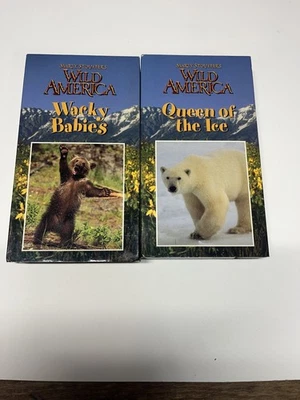 Marty Stouffer's Wild America: Queen of the Ice and Wacky Babies VHS Tape - Image 1 of 3