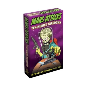 SJG Boardgame Mars Attacks - Ten Minute Takedown Box VG+/EX - Picture 1 of 1