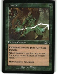 Magic the Gathering - Urza's Legacy Rancor 1999 110 Common - Picture 1 of 2