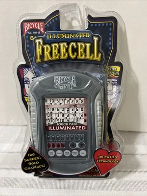 2006 Novo Jogo de Cartas Solitário de Mão Freecell TouchPad Iluminado Bicicleta - Imagem 1 de 4