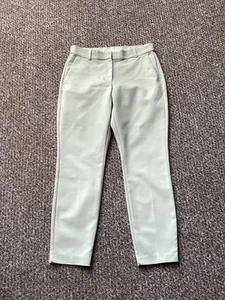 H&M light green slim leg trousers size 14 excellent condition - Picture 1 of 2