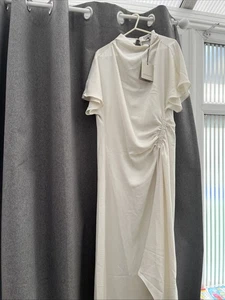 AllSaints White Rosie Dress - Picture 1 of 6
