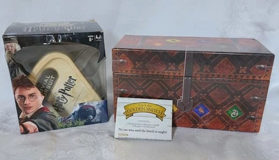 2 Harry Potter Games Trivial Pursuit & Catch the Golden Snitch Ages 8+ Complete - Image 1 of 4