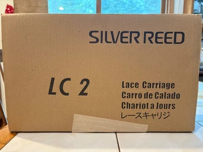 Carrinho de renda LC2 para máquina de tricô Silver Reed SK280 - Imagem 1 de 2