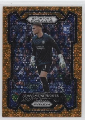 2023 Panini Prizm Premier League Breakaway Orange Bart Verbruggen #102 Rookie RC - Image 1 of 2