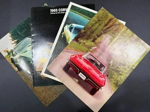 1965, 1968, 1969 & 1971 Chevrolet Corvette Sting Ray Dealer Brochures....4 Items - Picture 1 of 9