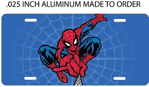SPIDERMAN MATRÍCULA DELANTERA PARA AUTO 12X6 ALUMINIO NUEVO 2 - Imagen 1 de 1
