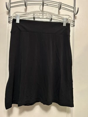 Vintage Gap Mini Skirt 2000s y2k Women’s Small Black Slinky Goth Grunge Short - Image 1 of 4