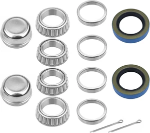 Trailer Bearing Bearings Kit 1.25" ID x 1.987" OD Seal for 2000 lb. Seal 1.25'' - Picture 1 of 1