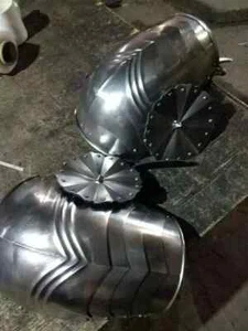Medieval gothic pauldrons armor pair of pauldrons knight shoulder armor - Picture 1 of 6