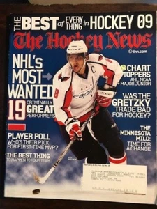 2009 The Hockey News Alex Ovechkin Washington Capitals Vol 62 No 16 - Picture 1 of 1