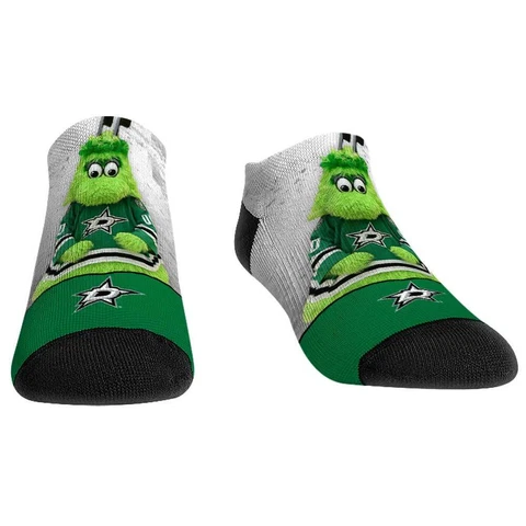 Unisex Rock Em Socks Dallas Stars Mascot Walkout Low Cut Socks Cover