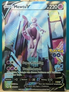 POKEMON - Pokemon Go - Mewtu V - 072/078 - deutsch - Bild 1 von 2