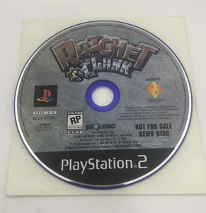 Raro Ratchet & Clank Rippin' The Galaxy A Nuevo Disco de Demo NFR Sony PS2 - Probado - Imagen 1 de 3