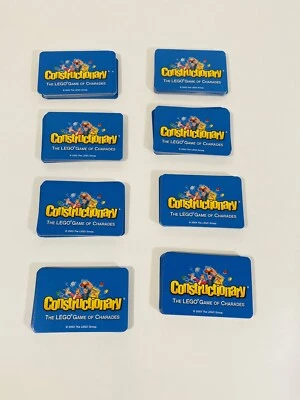 LEGO Constructionary Board Game of Charades 200 Replacement CARDS ONLY - Image 1 of 3