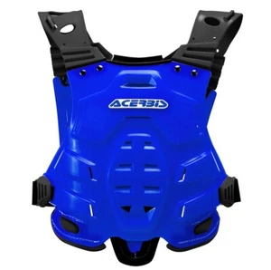 PETTORINA MOTO CROSS ENDURO ACERBIS PROFILE BODY PROTECTOR BLU - Picture 1 of 1
