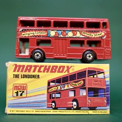 MATCHBOX 17 THE LONDONER 'SWINGING LONDON CARNABY STREET' Nr Mint BOXED - Image 1 of 4