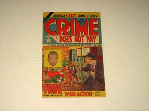 CRIME DOES NOT PAY NO. 116...LEV GLEASON TEN CENT COMIC...schön SIEHE BILDER - Bild 1 von 6