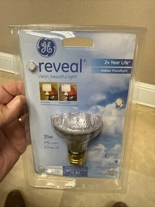 GE Reveal R20 Indoor Floodlight Light Bulb 35W 270 Lumens - Picture 1 of 1