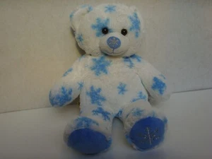Build a Bear Seasons of Hugs Winter Blue Snowflake Stuffed Animal Plush 15” NWOT - Picture 1 of 1