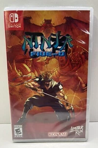 NINJA FIVE-O - KONAMI LIMITED RUN - NINTENDO SWITCH NUOVO NEW FACTORY SEALED - Picture 1 of 4