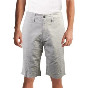 INC Mens Derryl Gray Chambray Regular Fit Casual Shorts 29 - Picture 1 of 2