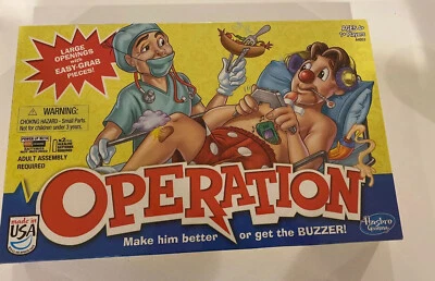 NEW HASBRO OPERATION GAME SEALED 2012 NIB - Image 1 of 2