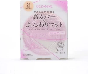 CEZANNE UV Silk Cover Powder 10g 01Light - Picture 1 of 4