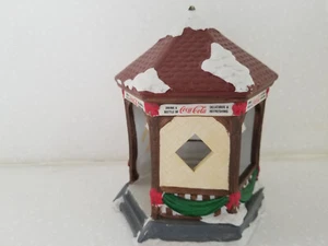 Coca Cola Gazebo Town Square Collection Figurine Tea Light Holder 1993 6" x 4" - Picture 1 of 7