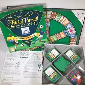 Trivial Pursuit World Cup Edition  France 98  Board Game Sealed Questions Parker