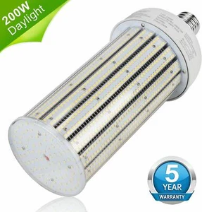 Commercial Supermarket High Bay Fixture Lamp Bulb 200W LED Corn Light E39 AC480V - Picture 1 of 9