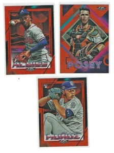 2020 Topps Fire Orange Parallel 3 Card Lot L@@K - Bild 1 von 1
