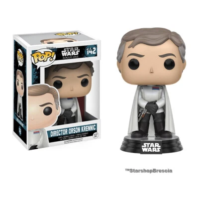 POP! Star Wars Rogue One #142 - Director Orson Krennic Bobble-Head Figure Funko - Immagine 1 di 2