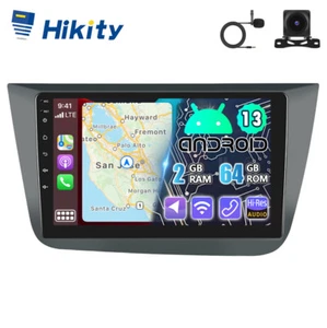 2+64G Android13 Carplay Autoradio GPS Nav FM RDS Kamera Für Seat Altea 2004-2015 - Bild 1 von 14