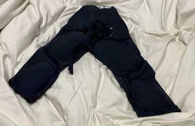 Pantalones de fútbol Alleson atléticos azul marino jóvenes grandes Foto 1 de 4