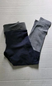 COLUMBIA GIRLS LENA LAKE Legging Nwt Xs Blue Grey - Picture 1 of 5