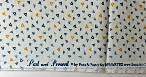 "Past & Present" Fabric by Fons & Porter for Benartex 1-1/3 Yds Cotton Style 797 - Picture 1 of 6