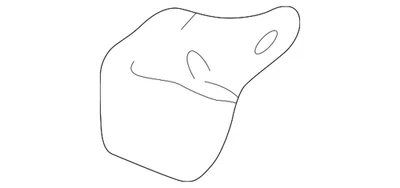 Genuine GM End Cover 16819725 - Image 1 of 2