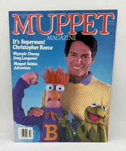 Muppet Magazine Summer 1987 Christopher Reeve Superman He-Man Greg Louganis 80’s - Picture 1 of 7