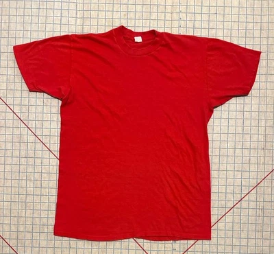 Camisa roja vintage Jockey Life cuello alto Bo’sun talla XL (46-48) envejecida Foto 1 de 4