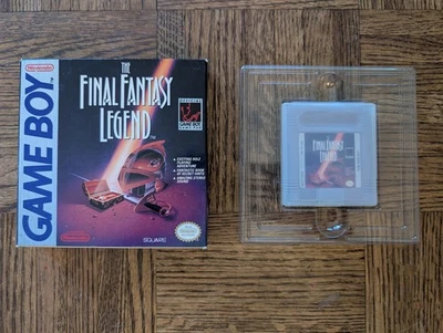 Nintendo Game Boy THE FINAL FANTASY LEGEND CIB complete box manual map TESTED - Image 1 of 4