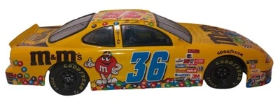 De colección 97' #36 Ernie Irvan M&M's World Diecast Pontiac Racing Car NASCAR Escala 1:24 Foto 1 de 4