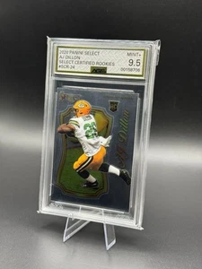 2020 PANINI SELECT AJ DILLON SELECT CERTIFIED ROOKIES AGS 9.5 MINT ๐ฅ - Picture 1 of 2