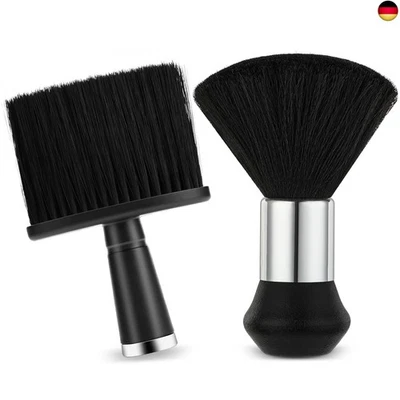 HAIFAFAFAING 2 Stück Friseur Zubehör Nackenpinsel Barber Brush Friseur Pinsel Friseurbürste S