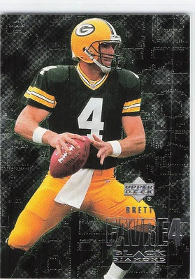 2000 Upper Deck Black Diamond #43 Brett Favre Green Bay Packers - Image 1 of 2
