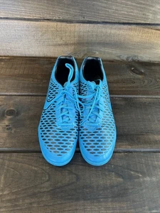 Nike Magista Blue & Black Indoor Soccer Sneakers Men Size 11.5 - Picture 1 of 12