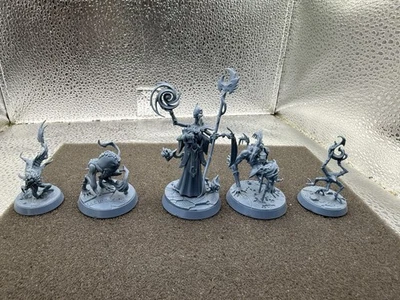 Warhammer Underworlds: Wyrdhollow warband 5x Ephilim's Pandaemonium Assembled - Image 1 of 4