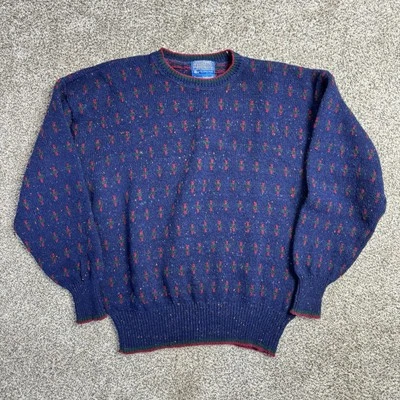 Pendleton Country Traditionals Sweater Men's Large 100% Wool Vintage USA Made - Image 1 of 4