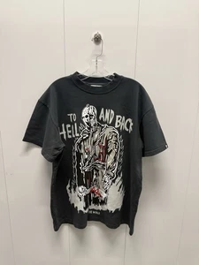 WARREN LOTAS JASON VS THE WORLD TO HELL AND BACK graues SHIRT HALLOWEEN WL Med - Bild 1 von 5