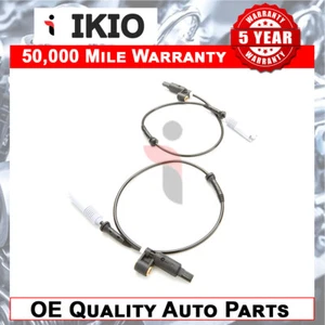 Ikio 2x ABS Wheel Speed Sensors Front Fits BMW 3 Series E36 (1990-2000) Z3 (1995 - Picture 1 of 2